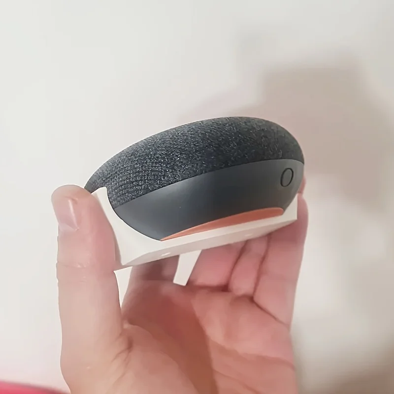 Google Speaker Nest Audio - Google Nest スマートスピーカー Mini 用の、壁掛け式オーディオ収納ブラケット。家庭用壁掛け、壁面収納、整理整頓、インテリアとしても。
