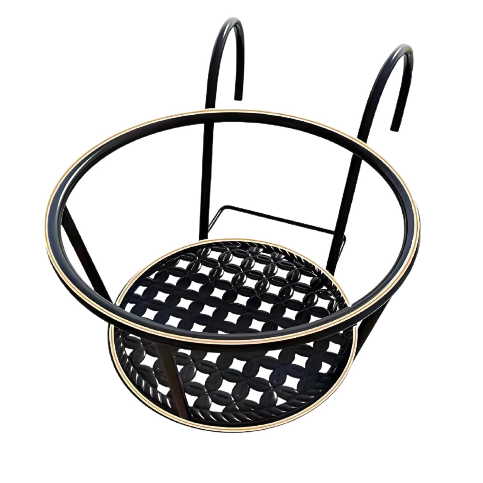 錬鉄製バルコニーハンギングフラワーバスケット/プラントスタン - Spider Plant Hanging のレビューと価格