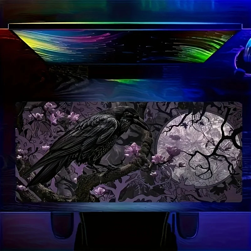ゴシック・レイブン・ムーンライト・マウスパッド - 紫色の花 - Tradescantia Purple のレビューと価格