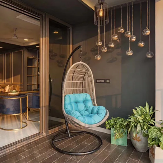 ハンギングバスケットラタンチェア、室内用ハンモック、ダブルス - Spider Plant Hanging のレビューと価格