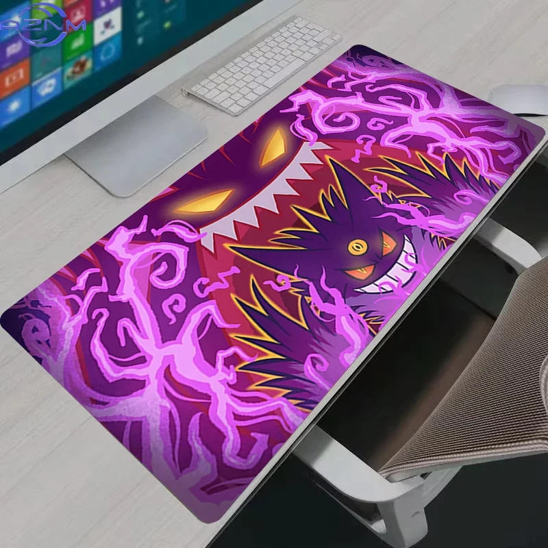 マウスパッド、紫色の幽霊モンスター、大型、濃い紫色の炎、漫画 - Tradescantia Purple のレビューと価格