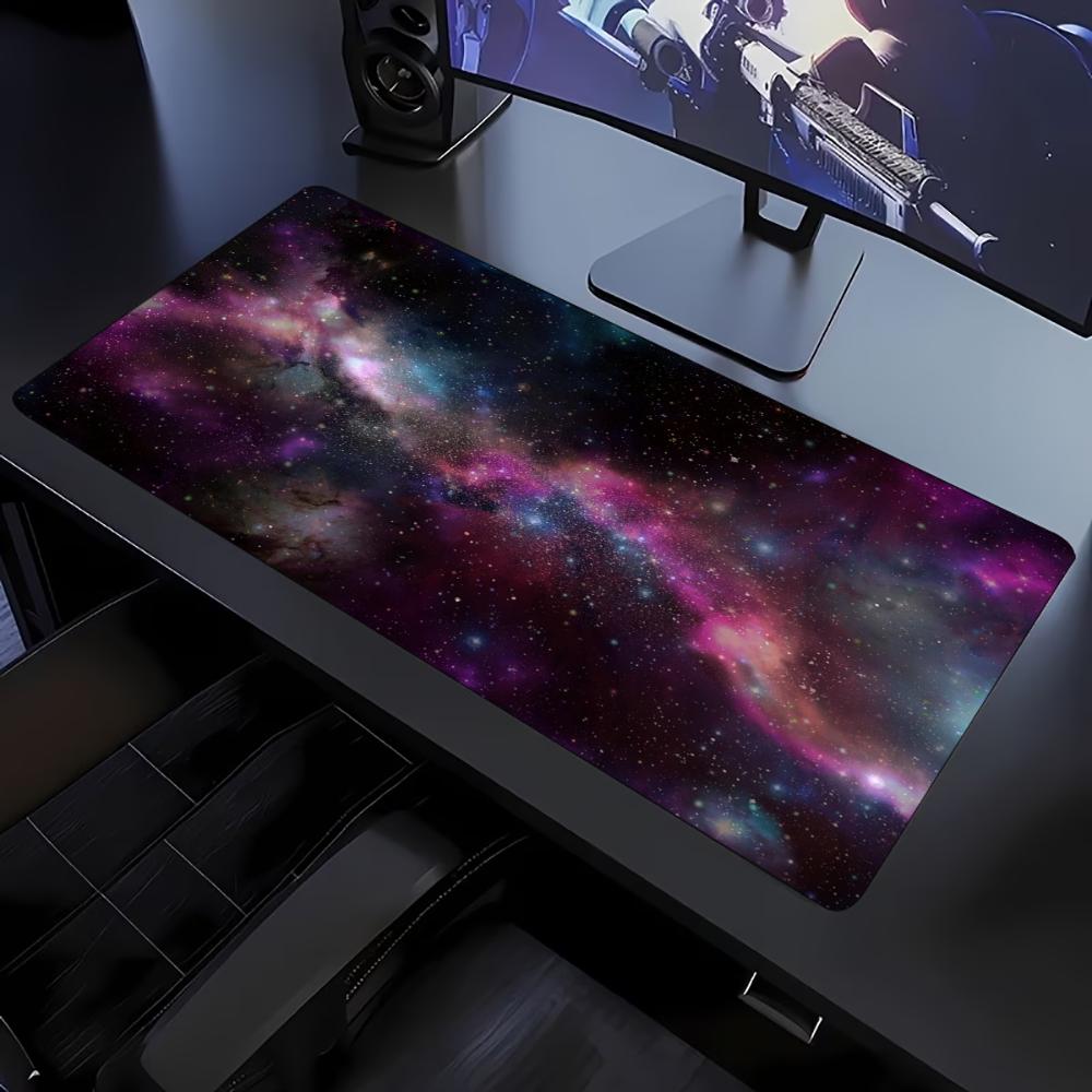 パープルギャラクシーネビュラスペース大型拡張マウスパッド、滑 - Tradescantia Purple のレビューと価格